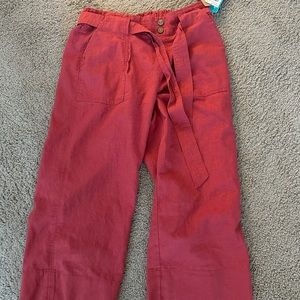 Mason & Belle Women's Melanie High Rise Wide Leg Pant